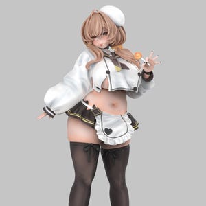 Bready From Goddess of Victory: Nikke - STL Model for Resin Printer Figure 3D Printing - High Quality Diorama