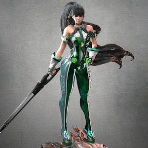 Eve From Stellar Blade - STL Model for Resin Printer Figure 3D Printing - High Quality Diorama