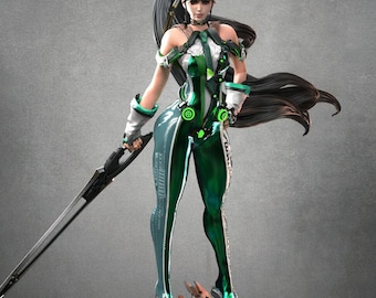 Eve From Stellar Blade - STL Model for Resin Printer Figure 3D Printing - High Quality Diorama