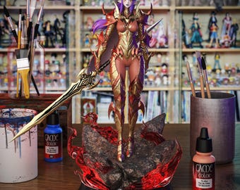 3D-modell - STL-modell för resinskrivare Figur 3D-utskrift - Högkvalitativt diorama