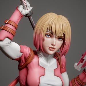 3D Model - STL Model for Resin Printer Figure 3D Printing - High Quality Diorama