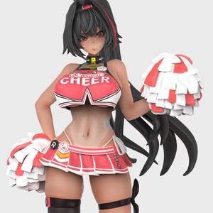 Bay From Goddess of Victory: Nikke - STL Model for Resin Printer Figure 3D Printing - High Quality Diorama