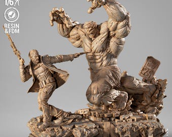 Modelo 3D - Modelo STL para impresión 3D de figuras en impresora de resina - Diorama de alta calidad