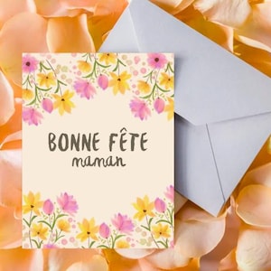 Cadeau fête des mères DIY fête des mères Carte fête des mères Carte maman Carte cadeau maman