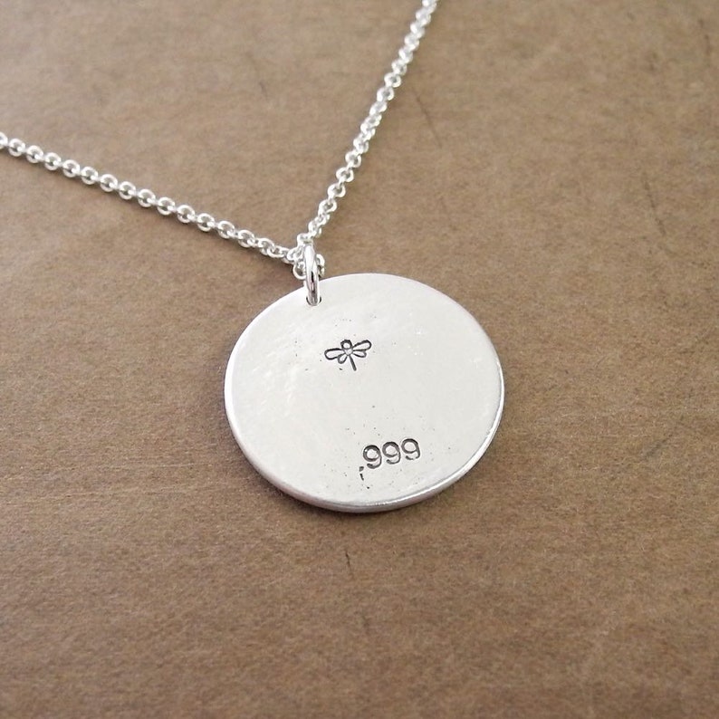Bird Family of Five Necklace, Three Children, Mom, Dad, Three Babies, New Family Necklace, Fine Silver, Sterling Silver Chain, Made To Order image 2