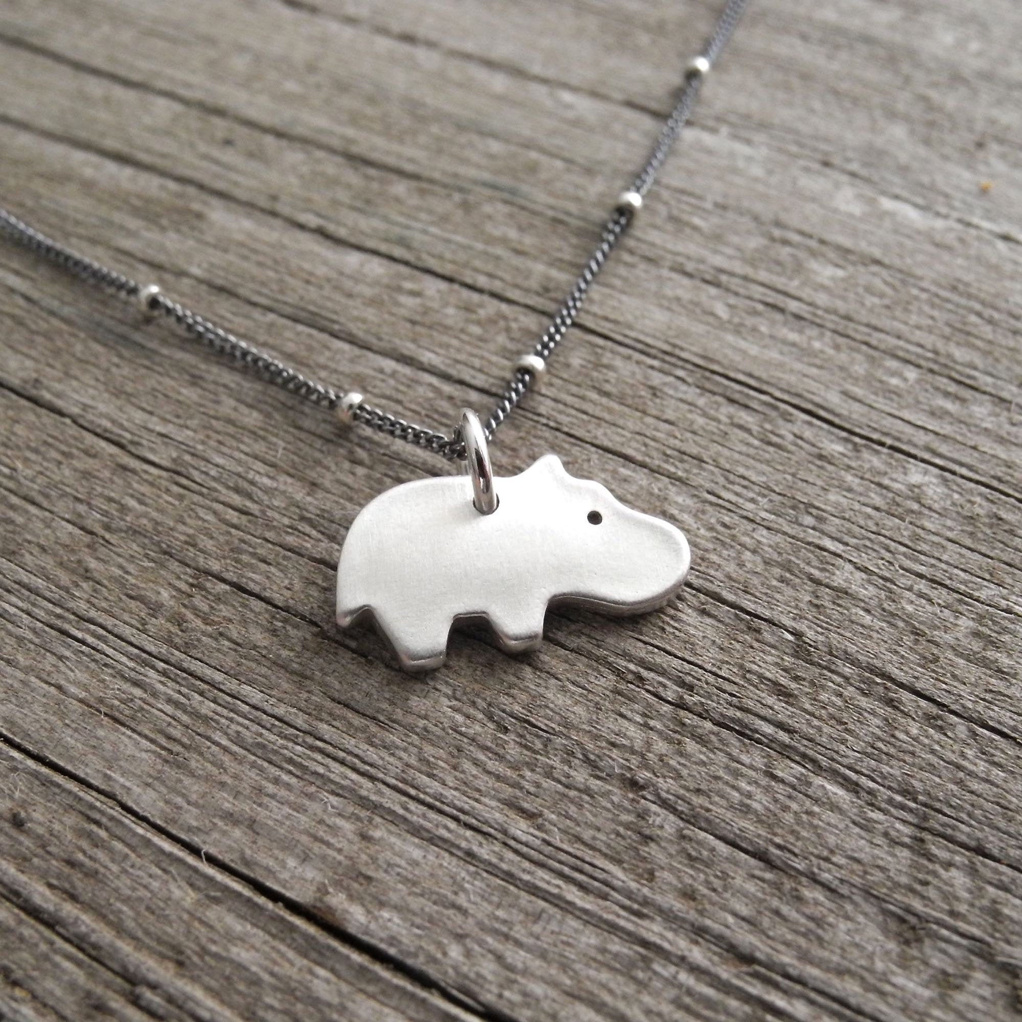 hippo necklace