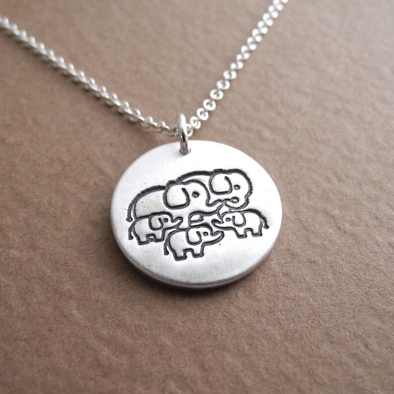 mom dad and baby necklace