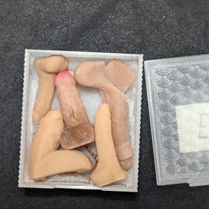 1/6 & 1/4 scale OOK Silicone penis&#39;s apendage TBleague, Smart Doll, Custom BJD Ball Joint Doll BOX E