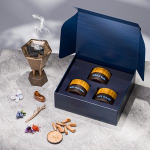 ALBARA Bakhoor Discovery Set OUD Incence essential Collection 3 Jars