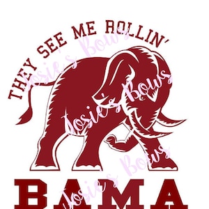 Roll tide barbie top