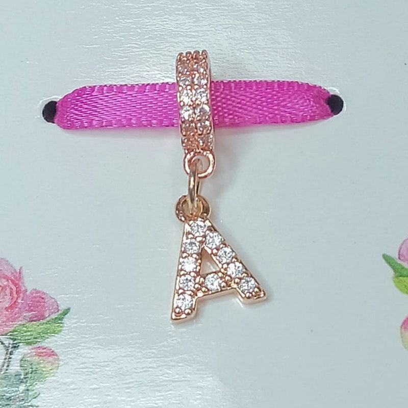 jared pandora letter charms