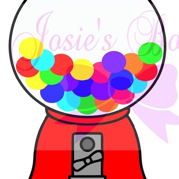 Bubblegum Machine - Etsy