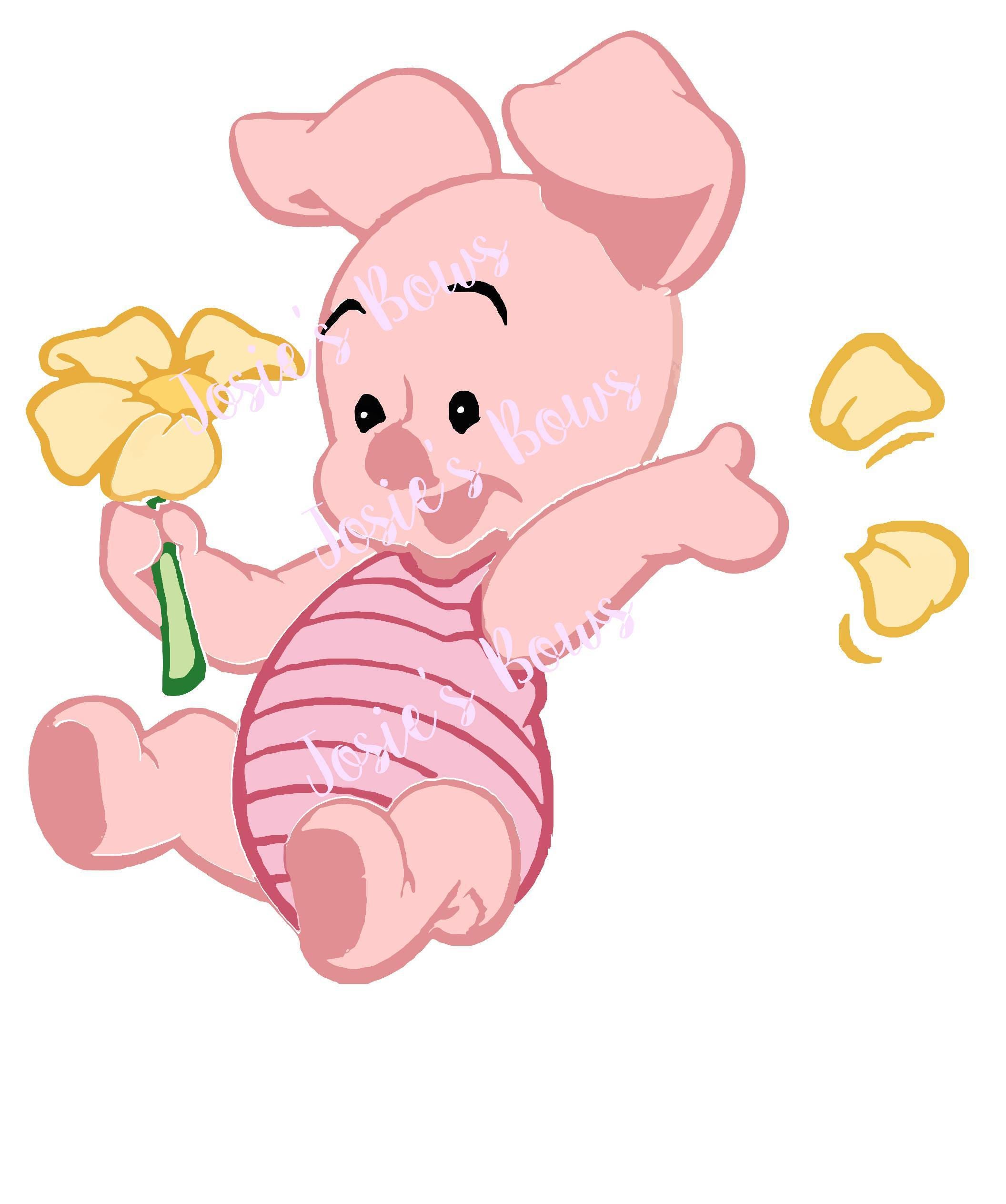 Inspired BY Piglet from Winnie the Pooh Eeyore Piglet & Tiger Etsy