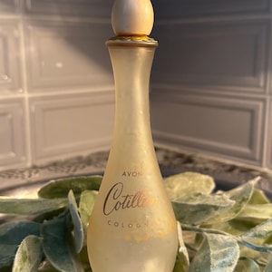 Avon Cotillian Vintage Cologne Bottle