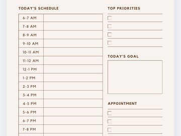 Back to School Checklist - Middle-High