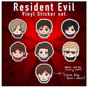Vinylstickerset Resident Evil - insectenogen