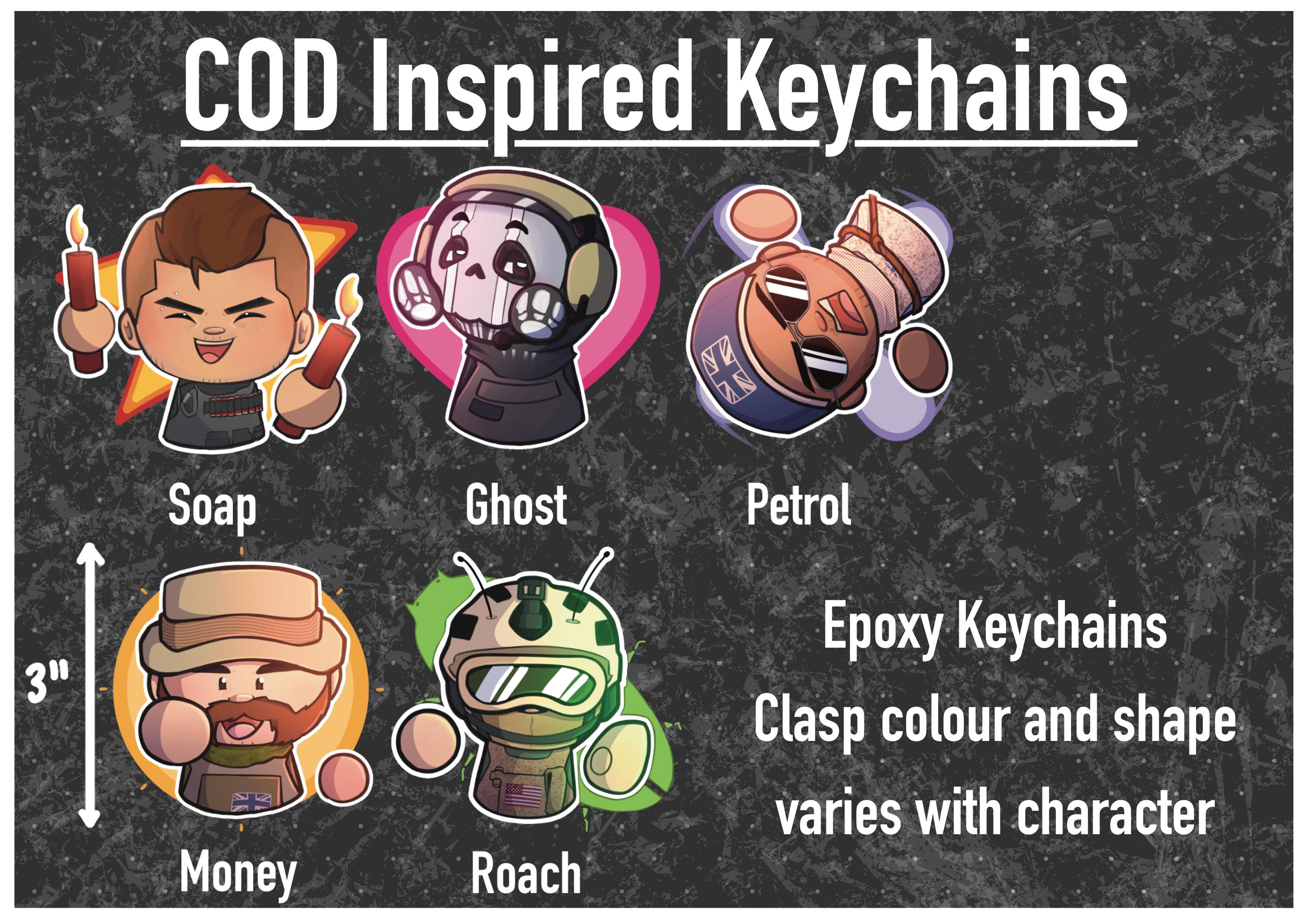 Pre-order: COD Inspired Keychains - Army Men - Etsy Australia