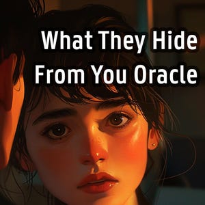 Könnte beinhalten: Ein Orakelkarten-Set mit dem Titel "What They Hide From You Oracle" mit Illustrationen und Text. Die Karten zeigen Bilder von Menschen und Sätzen wie "I'm Afraid of My Feelings" und "I'm Not Over Someone Else."