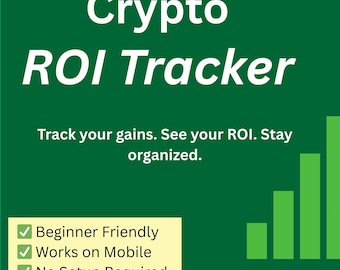 Krypto ROI Tracker | Auto Trade Log Tabelle | Gewinn-/Verlust-Rechner | Google Sheets Vorlage
