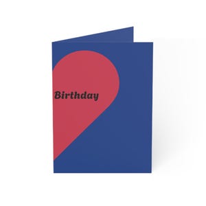 Lot de 10 cartes de voeux, carte d'anniversaire pour homme, paquet de 30, boîte de 50, carte de joyeux anniversaire, cartes de correspondance manuscrites, papeterie personnalisée