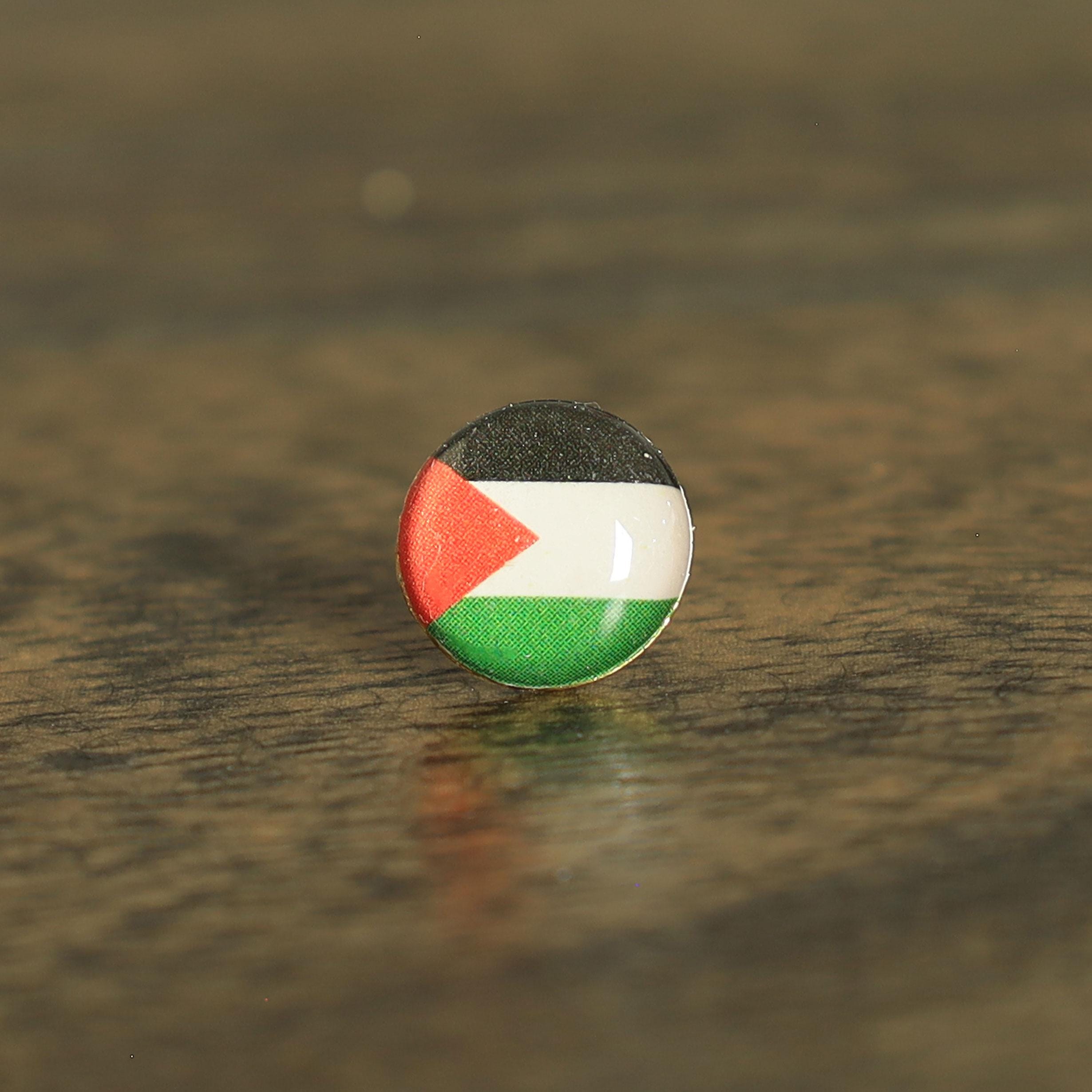 Palestine Flag Map Pin | Palestine Flag push pin | Palestine map pin for wood map
