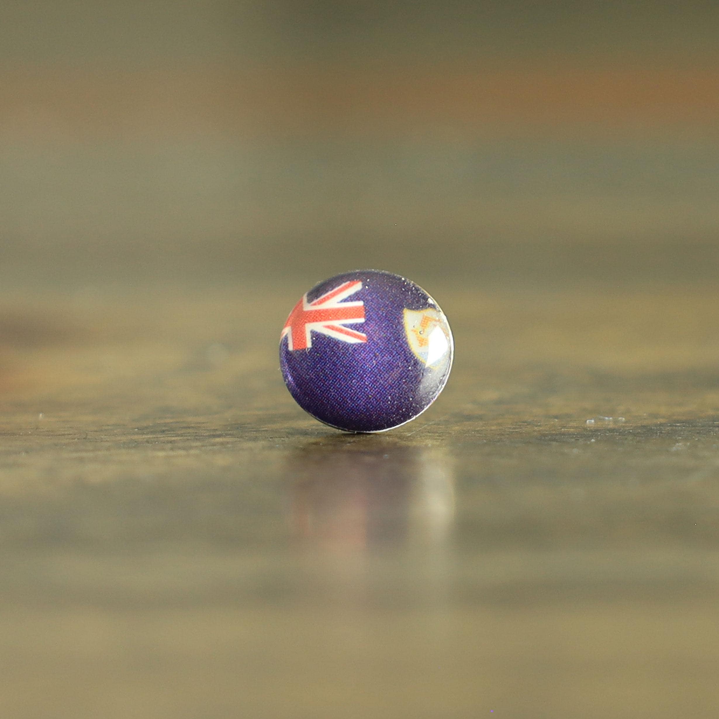Anguilla Flag Map Pin | Anguilla Flag push pin | Anguilla map pin for wood map