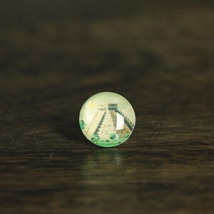 Chichen Itza Map Pin | Wonders of the World push pin | Chichen Itza map pin for wood map