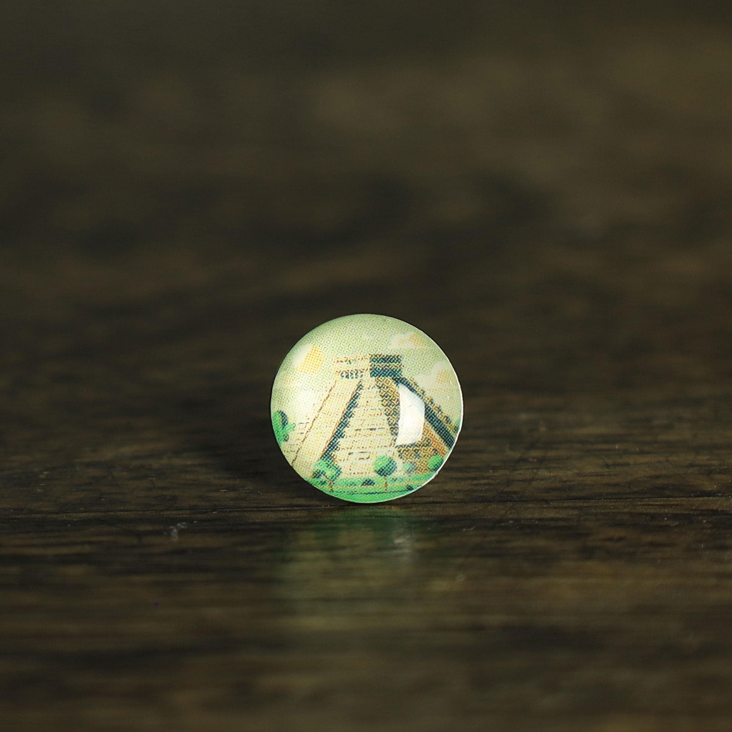 Chichen Itza Map Pin | Wonders of the World push pin | Chichen Itza map pin for wood map