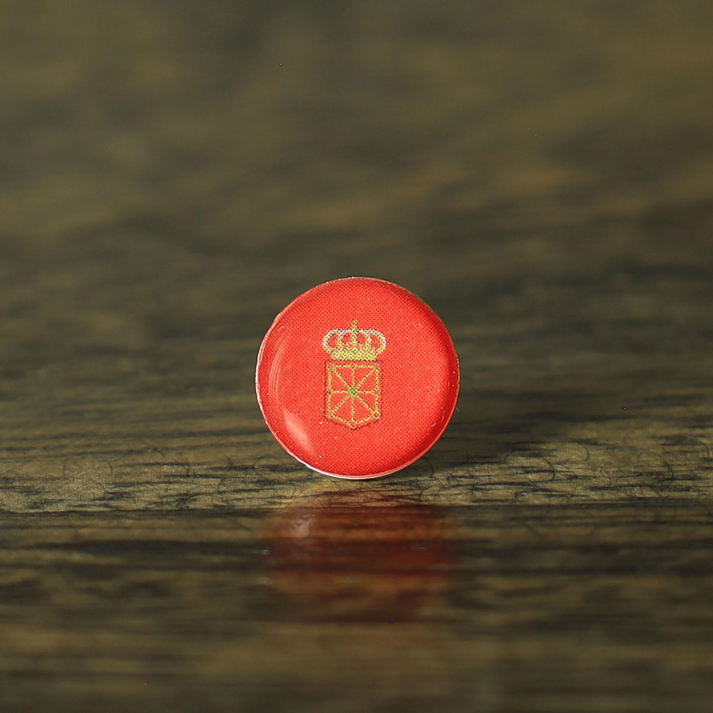 Navarre Flag Map Pin | Navarre Flag push pin | Navarre Spain map pin for wood map