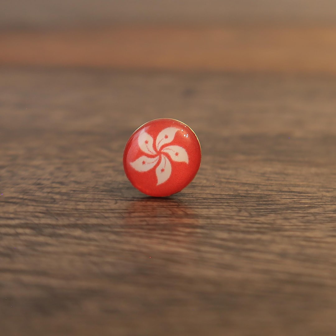 Hong Kong Flag Map Pin | Hong Kong Flag Push Pin | Hong Kong Map Pin ...
