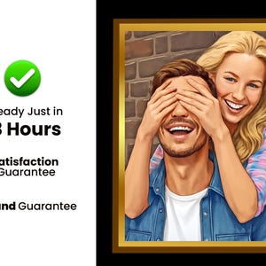 couple portrait, gift for couple, faceless portrait, engagement drawing, boyfriend portrait, family portrait, custom gift, Faceless Gift