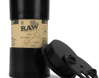 RAW Classic Natural Rolling Paper Cone Loader - King Size or 1 1/4 Size Cones