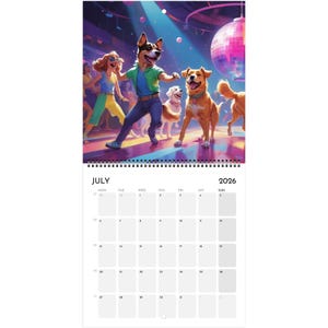 Disco Doggos Calendars – Funky Pups & Quirky Art Whimsy Calendars More