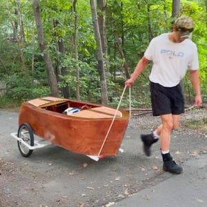 DIY Boat Dolly PVC Plan – Portable Dolly Design PDF, Instant Download, Hands-On Project with Full Step-by-Step Plans, Lightweight Trailer