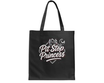 Sac fourre-tout princesse Pit Stop : cadeau pour les amateurs de voitures de course
