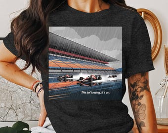 Formula 1 Racing T-Shirt: Motorsport Car Graphic Tee