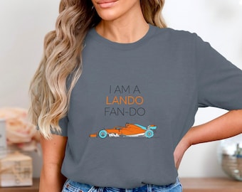 T-shirts de fan de Lando Norris, T-shirt de fan de Formule 1, T-shirts de fan de voiture de course, T-shirt de fan de sport automobile, cadeau pour fan de F1, T-shirts de voiture F1