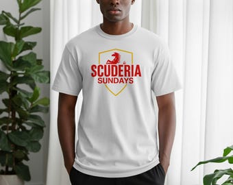 T-shirt Scuderia Sundays : t-shirt pour fan de sport automobile - Formula Racing Apparel