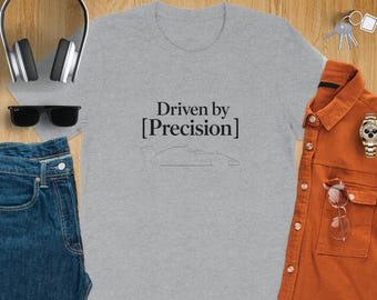Driven by Precision Tee: Race Car Lover Motorsport Shirt