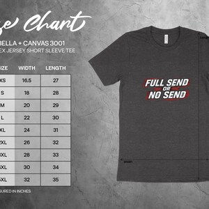 Full Send or No Send T-Shirt, Motivational Graphic Tee, Unisex Jersey Short Sleeve, Inspiring Quote Shirt, Adventure Enthusiast Top