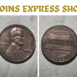 1968-D Lincoln Penny Error &quot;L&quot; on the rim