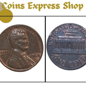 1964-D Lincoln Penny Fehler mit großem L am Rand