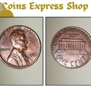 ペニーレッドエンタイヤ8枚で 1967 Error Penny - Etsy