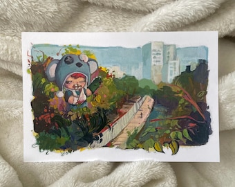 Hirono Koala Physical Art Print