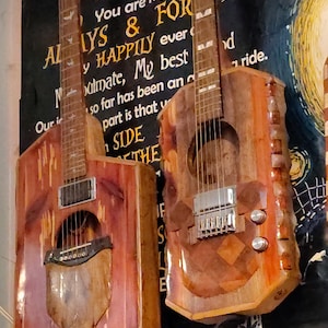 Handmade Real Wood Box Guitars