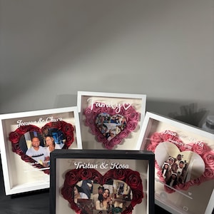 Caixas de sombra de flores personalizadas