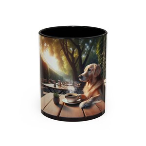 Cozy Dog Lover Mug with Golden Retriever Design | Perfect Gift for Pet Owners, Dog Enthusiasts, Coffee, Tea, or Birthdays