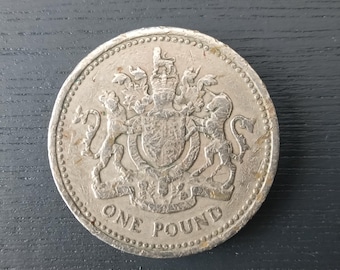 希少なイギリス1983年1ポンド硬貨 - Etsy 日本