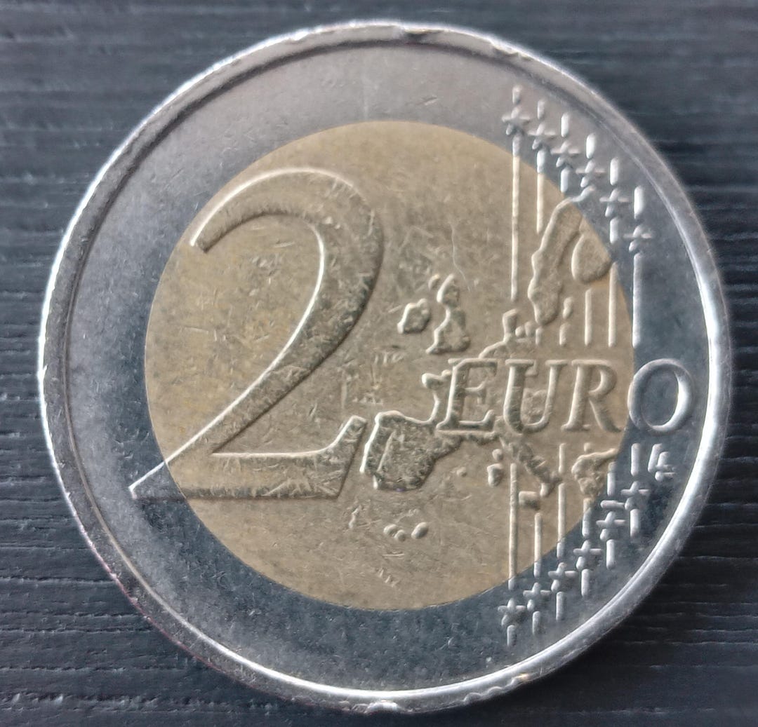 希少なドイツ2002年D 2ユーロ硬貨 - Etsy 日本