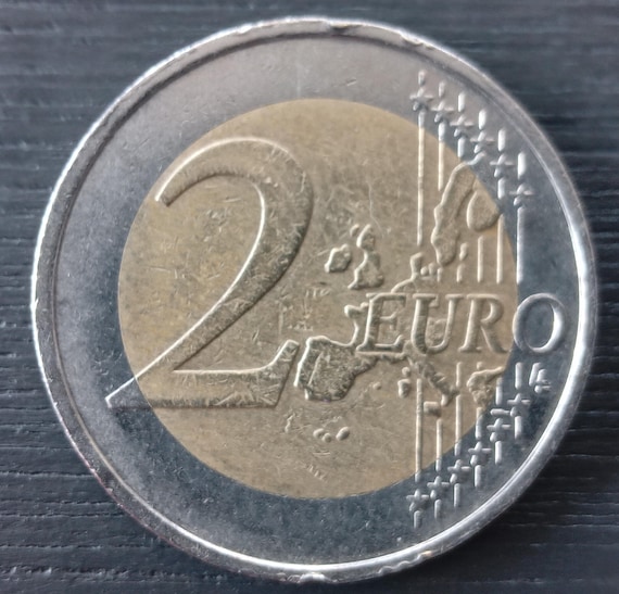 希少なドイツ2002年D 2ユーロ硬貨 - Etsy 日本